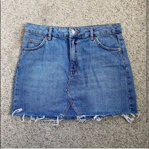 TopShop Jean Skirt